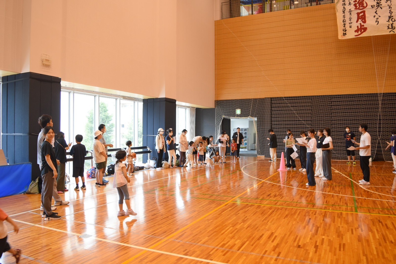 8月10日大学生とのミニ運動会②