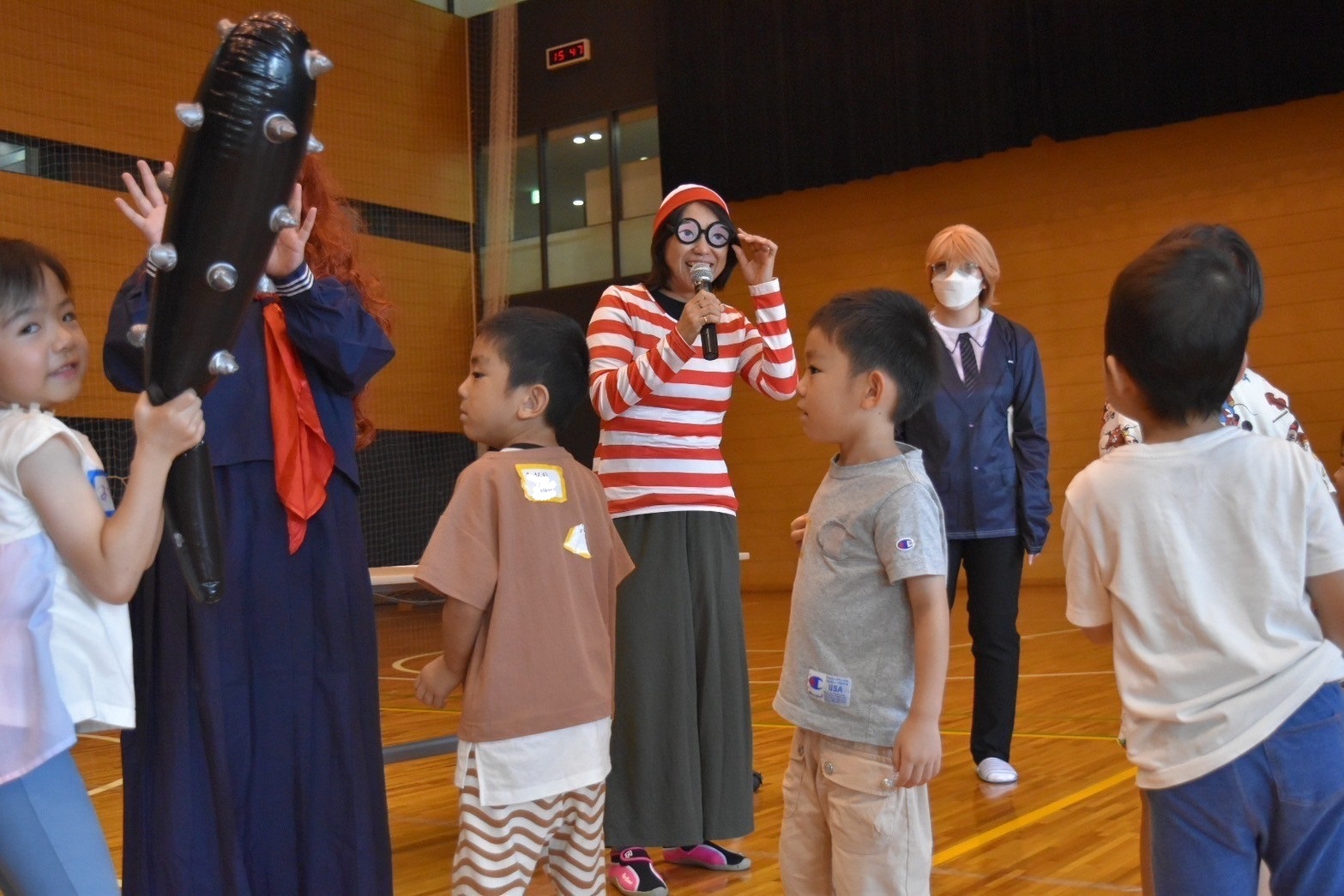 8月10日大学生とのミニ運動会②