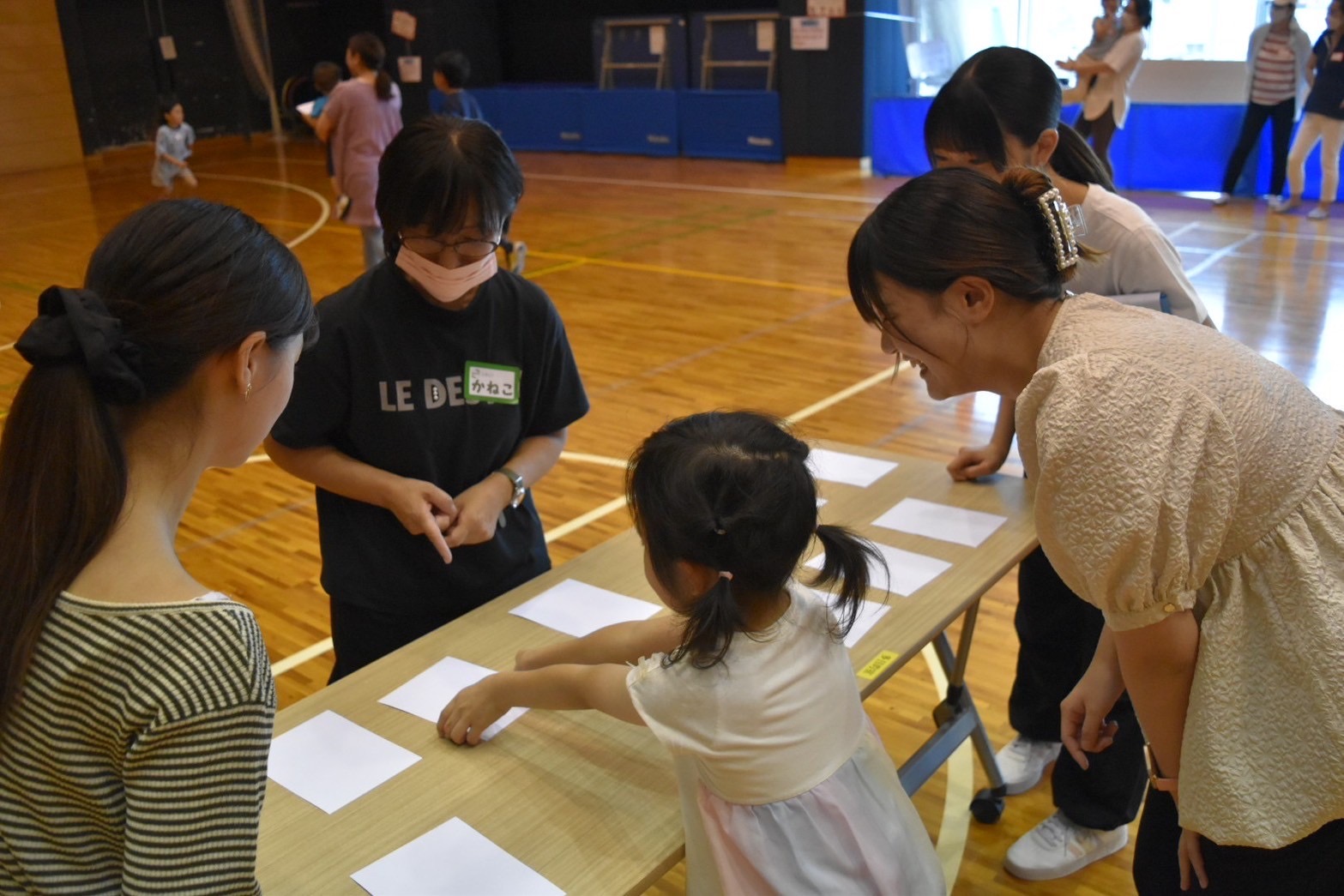 8月10日大学生とのミニ運動会②