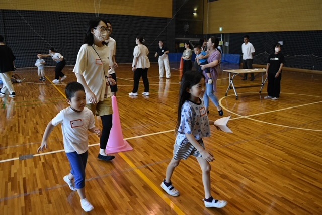 8月10日大学生とのミニ運動会②