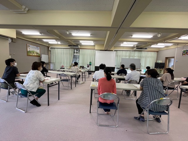 7月24日　千葉県立袖ケ浦特別支援学校での講演