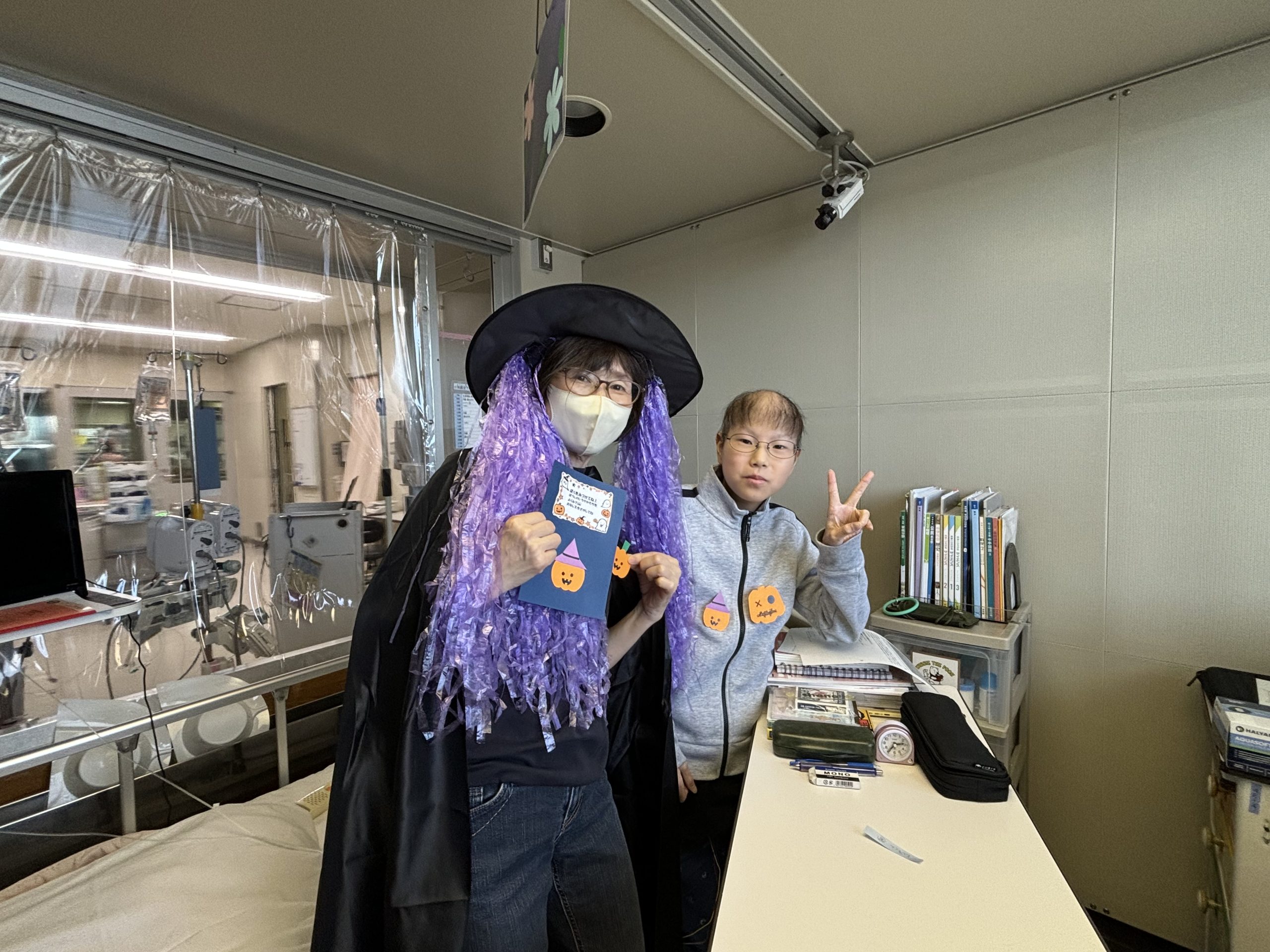 10月30日　千葉県こども病院　Happy Halloween！！