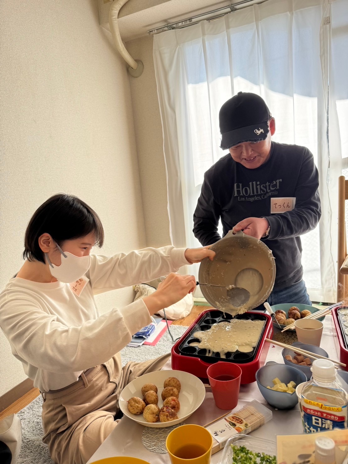 1月18日　第5回 小児がん経験者交流会「たこパ」を開催しました。